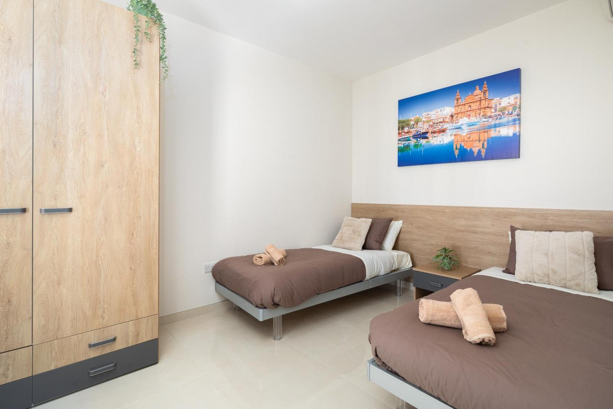 Edka Suites - Modern Sunlit 2Bd Apartments With Balconies - Close To Sliema Promenade, St Julian'S & St Georges Bay Gzira Esterno foto