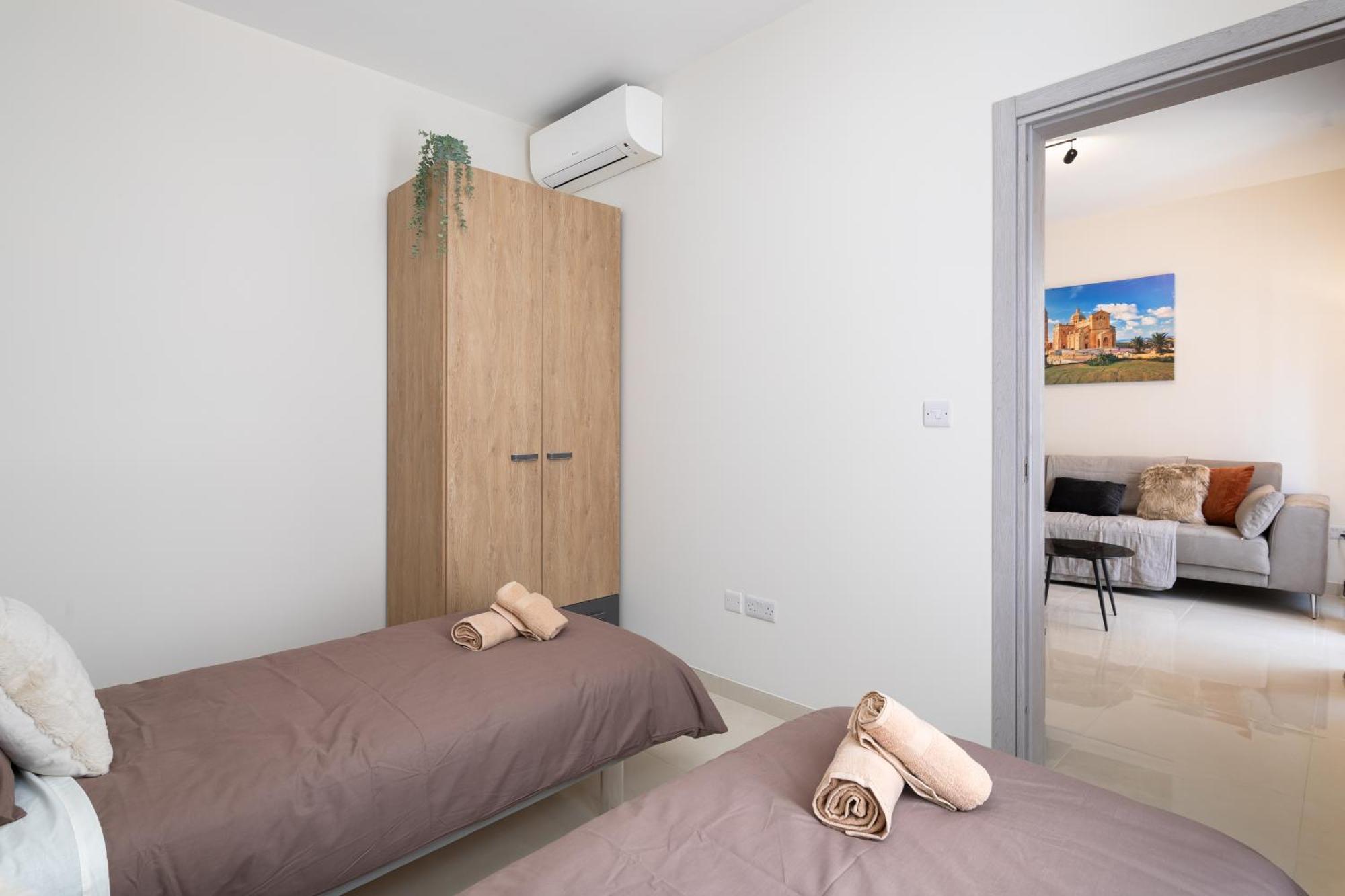 Edka Suites - Modern Sunlit 2Bd Apartments With Balconies - Close To Sliema Promenade, St Julian'S & St Georges Bay Gzira Esterno foto