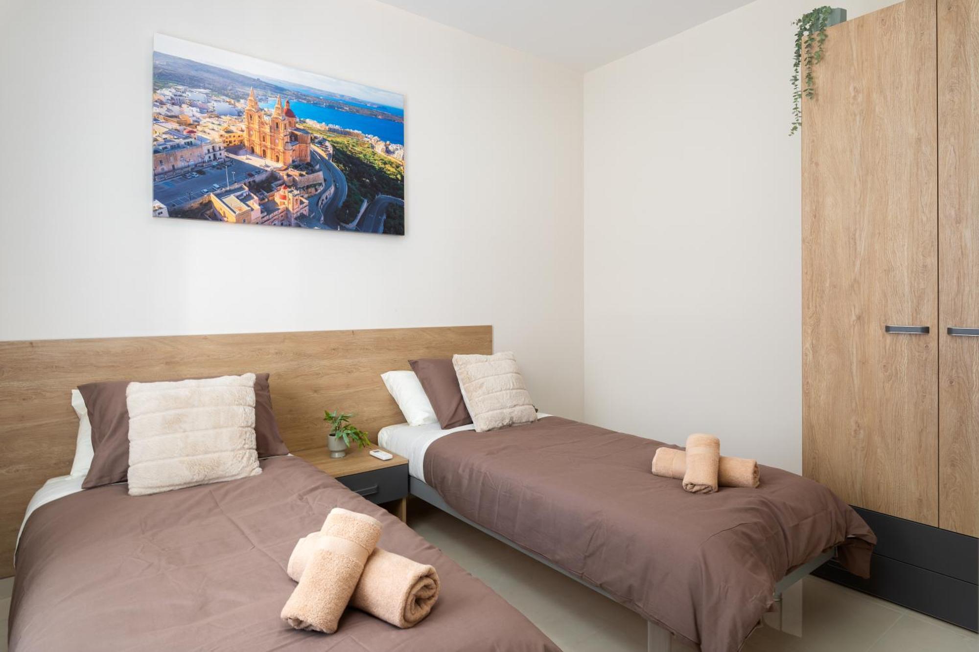 Edka Suites - Modern Sunlit 2Bd Apartments With Balconies - Close To Sliema Promenade, St Julian'S & St Georges Bay Gzira Esterno foto